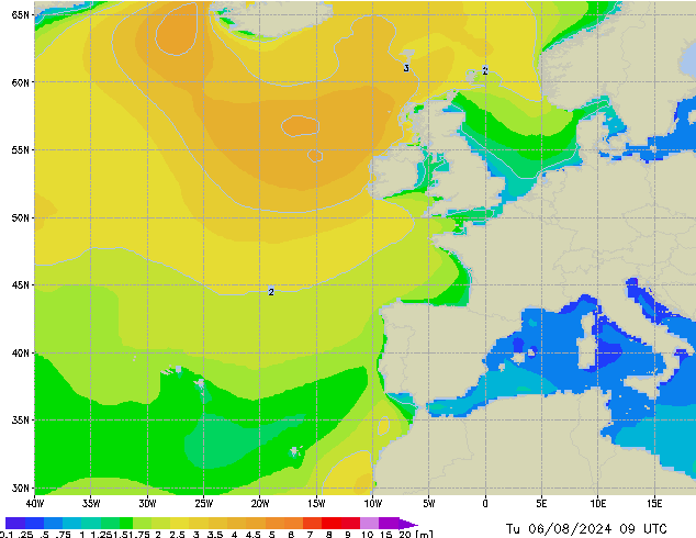 Tu 06.08.2024 09 UTC