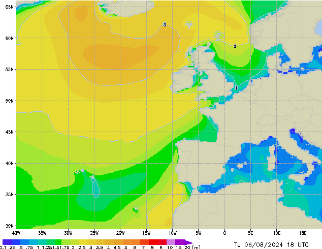 Tu 06.08.2024 18 UTC