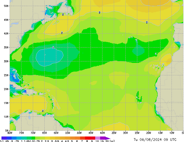 Tu 06.08.2024 09 UTC