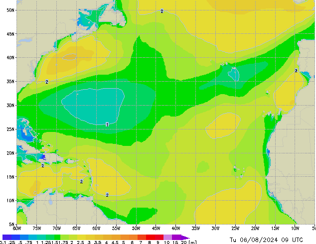 Tu 06.08.2024 09 UTC