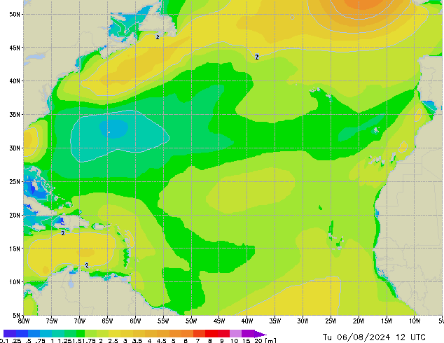 Tu 06.08.2024 12 UTC