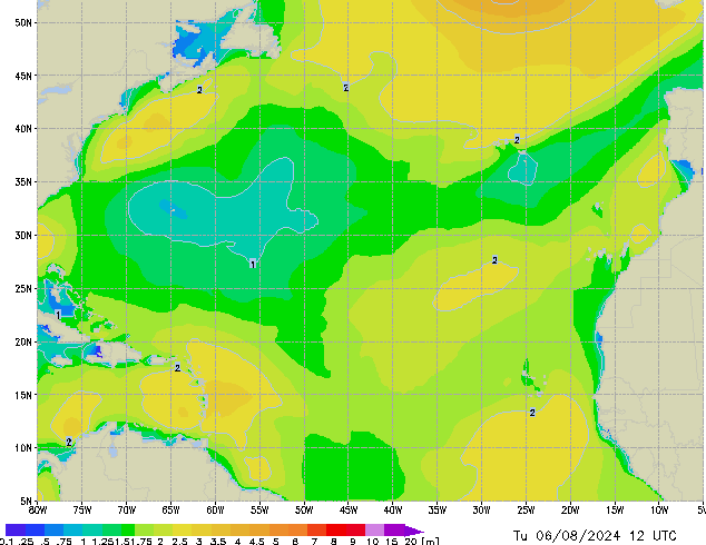 Tu 06.08.2024 12 UTC