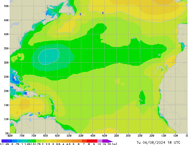 Tu 06.08.2024 18 UTC