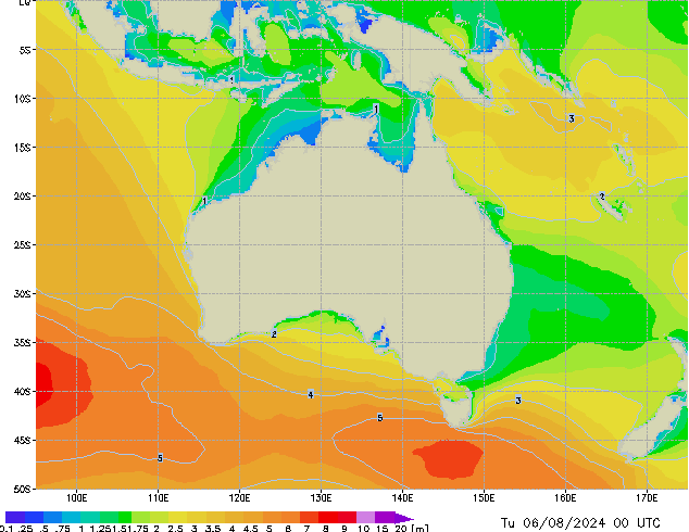 Tu 06.08.2024 00 UTC