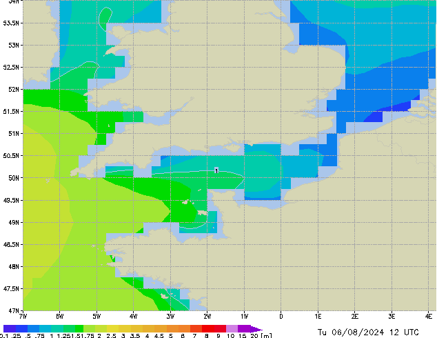 Tu 06.08.2024 12 UTC