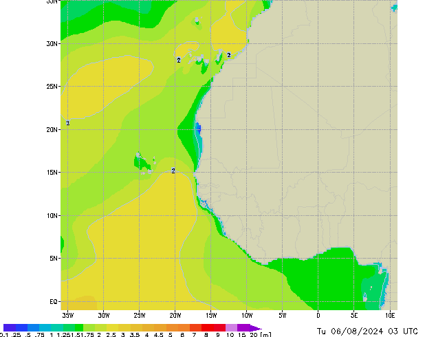 Tu 06.08.2024 03 UTC