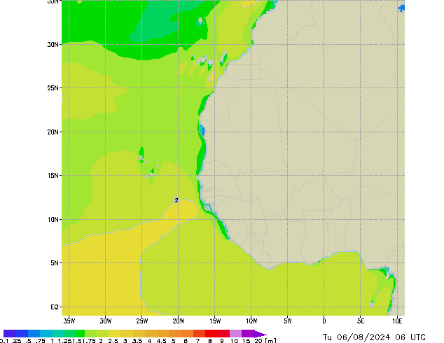 Tu 06.08.2024 06 UTC