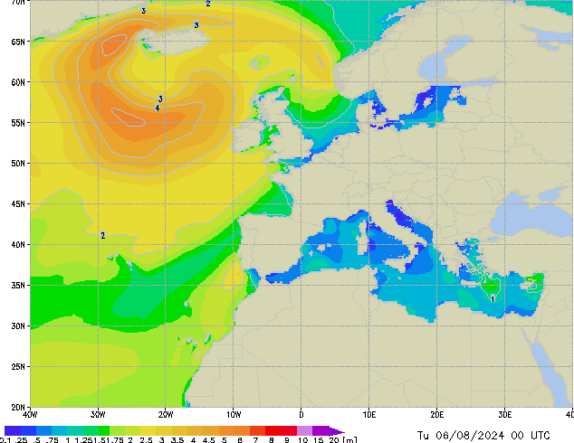 Tu 06.08.2024 00 UTC