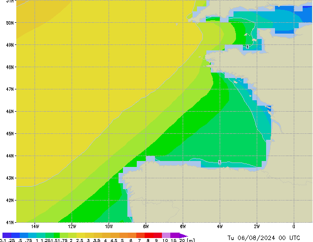 Tu 06.08.2024 00 UTC