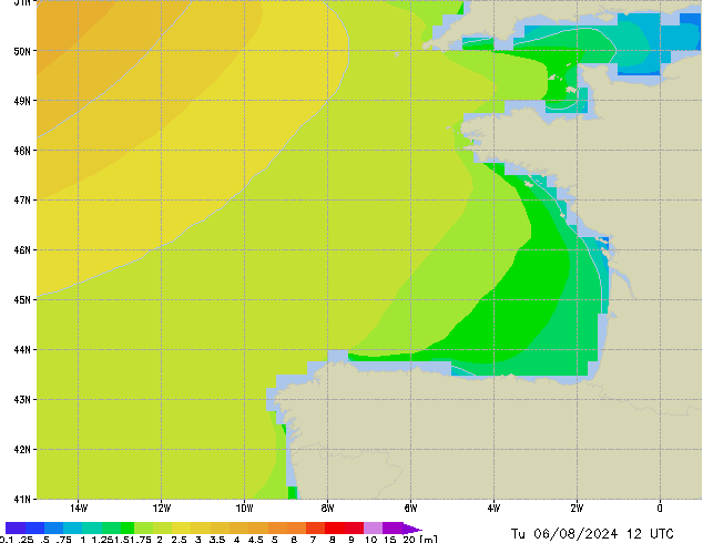 Tu 06.08.2024 12 UTC