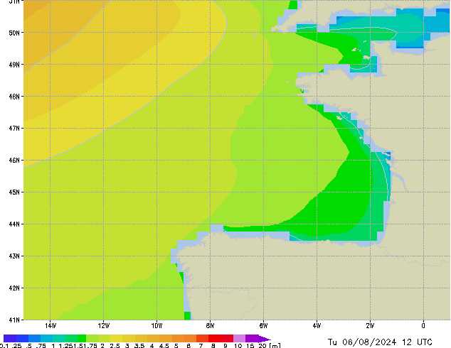 Tu 06.08.2024 12 UTC