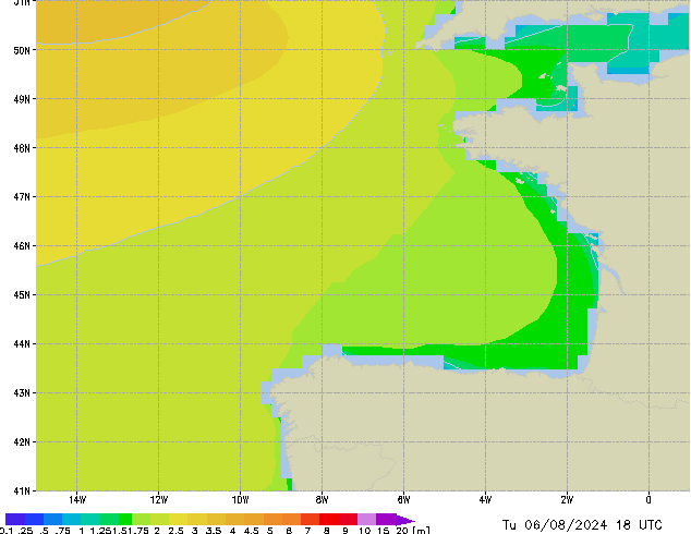 Tu 06.08.2024 18 UTC