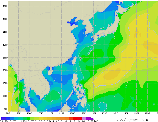 Tu 06.08.2024 00 UTC