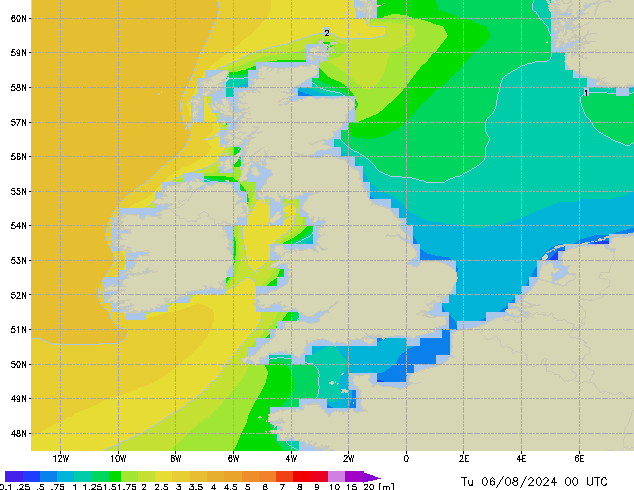 Tu 06.08.2024 00 UTC