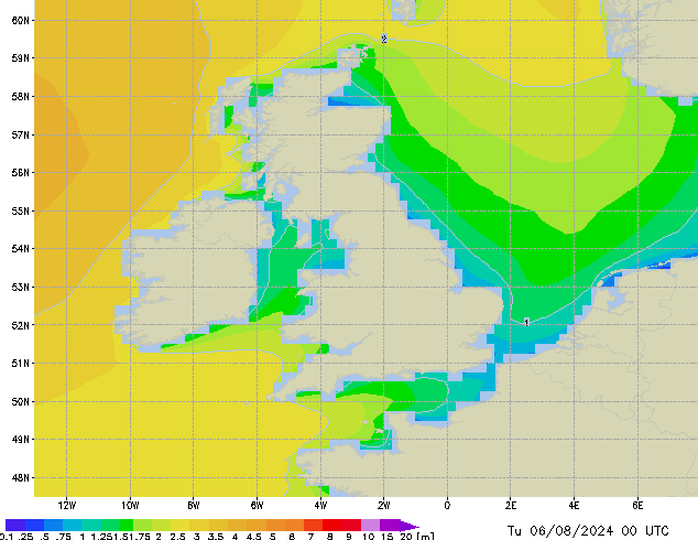 Tu 06.08.2024 00 UTC