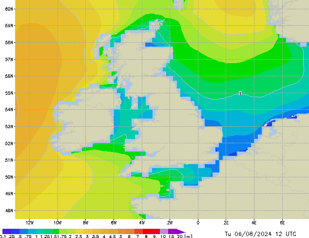 Tu 06.08.2024 12 UTC