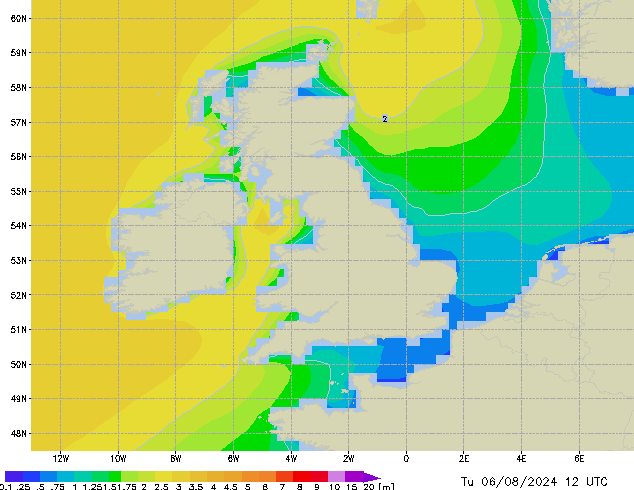 Tu 06.08.2024 12 UTC