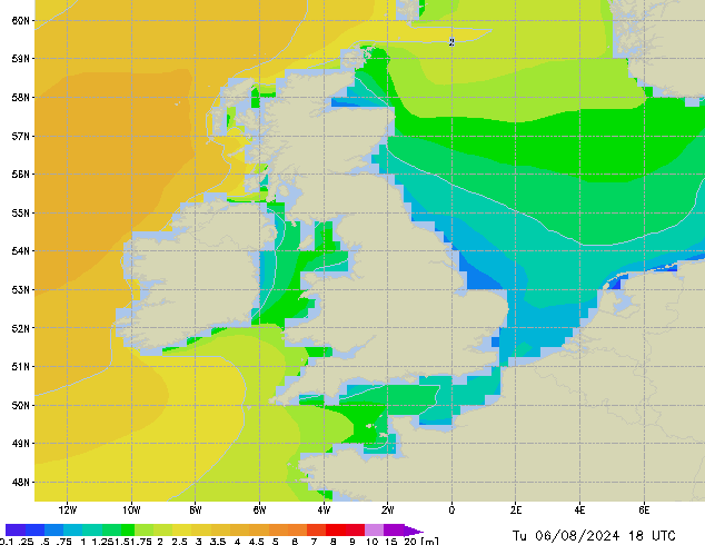 Tu 06.08.2024 18 UTC