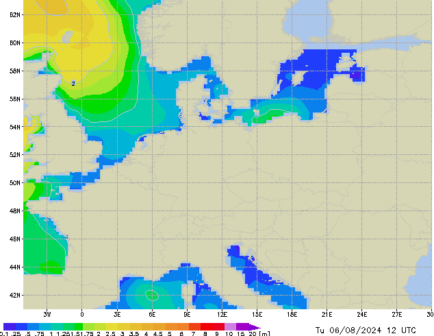 Tu 06.08.2024 12 UTC