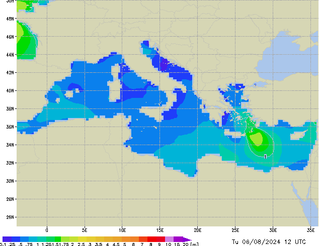 Tu 06.08.2024 12 UTC