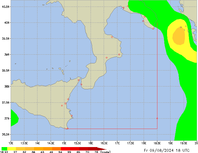 Fr 09.08.2024 18 UTC