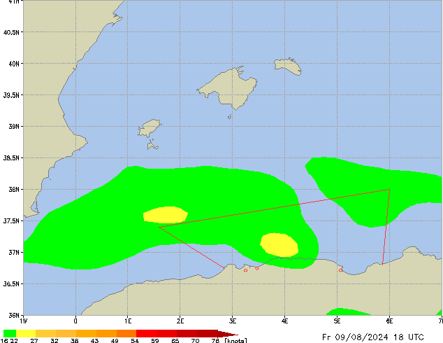 Fr 09.08.2024 18 UTC