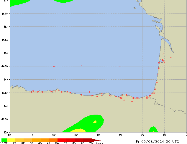 Fr 09.08.2024 00 UTC