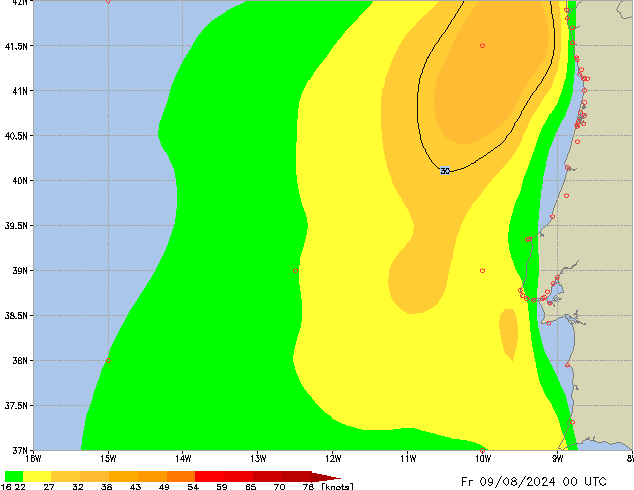 Fr 09.08.2024 00 UTC