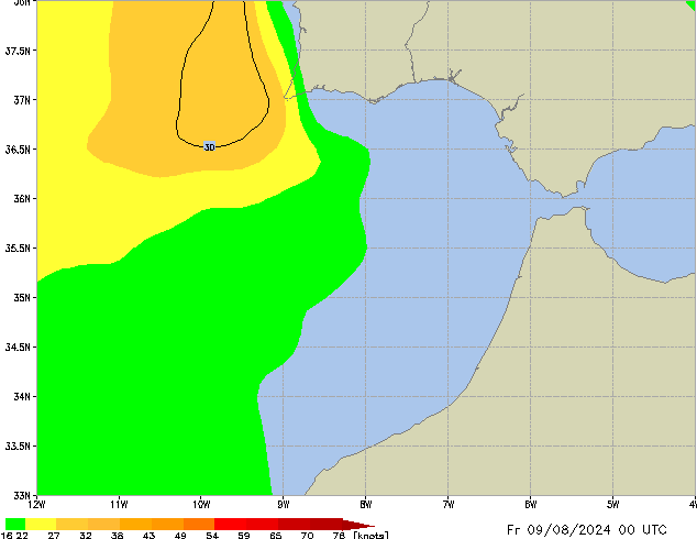 Fr 09.08.2024 00 UTC