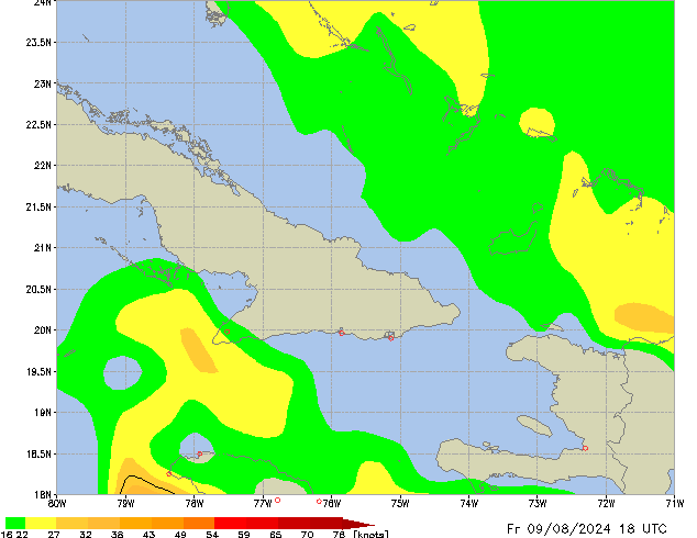 Fr 09.08.2024 18 UTC