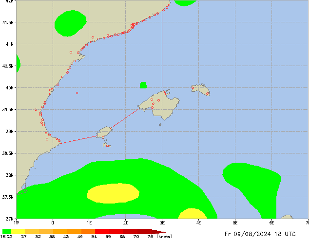 Fr 09.08.2024 18 UTC