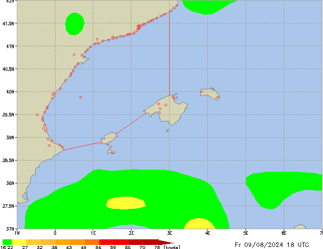 Fr 09.08.2024 18 UTC