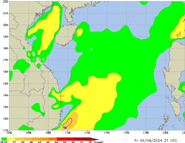 Fr 09.08.2024 21 UTC