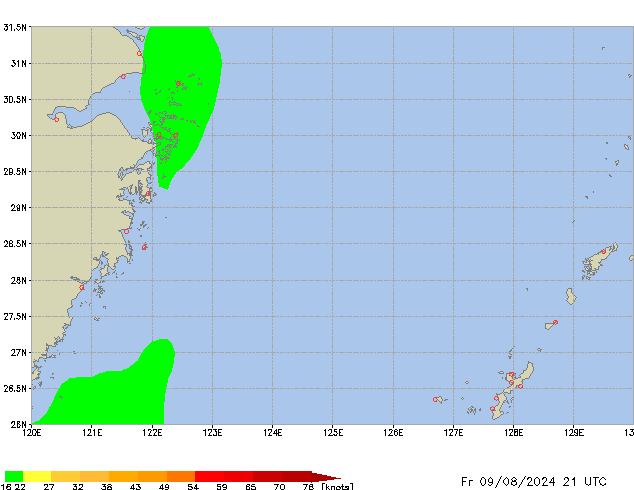 Fr 09.08.2024 21 UTC