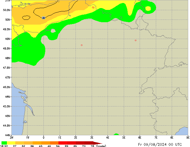 Fr 09.08.2024 00 UTC