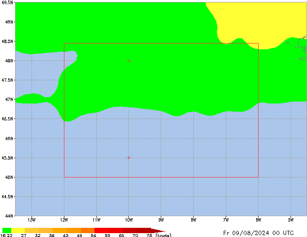 Fr 09.08.2024 00 UTC