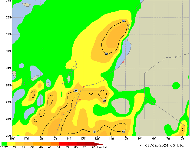 Fr 09.08.2024 00 UTC