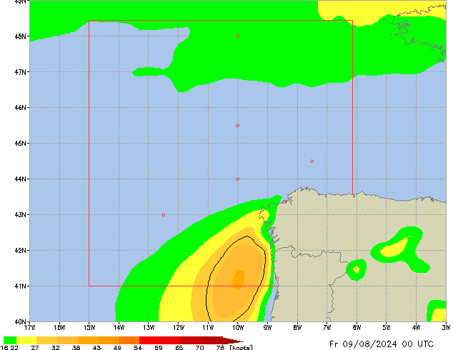 Fr 09.08.2024 00 UTC