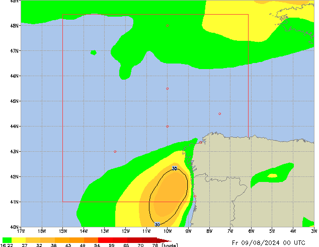 Fr 09.08.2024 00 UTC