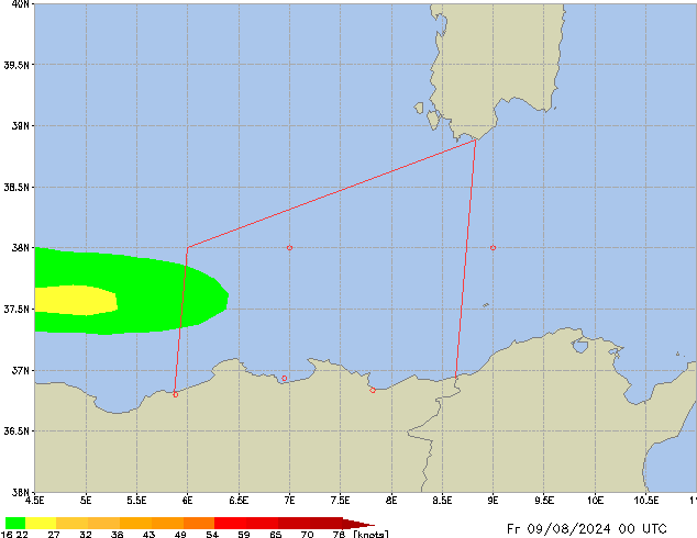 Fr 09.08.2024 00 UTC