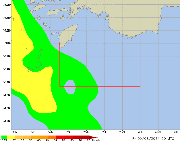 Fr 09.08.2024 00 UTC