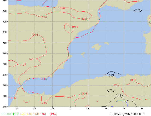 Fr 09.08.2024 00 UTC