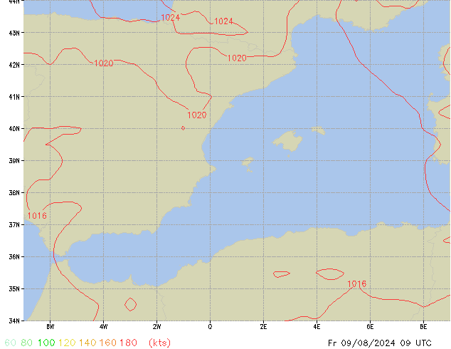 Fr 09.08.2024 09 UTC