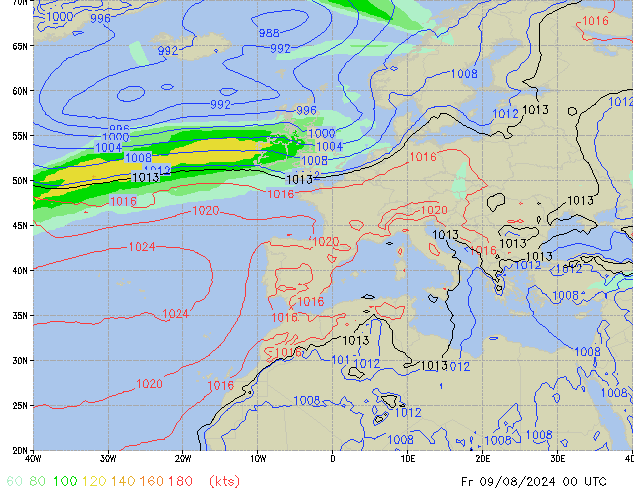 Fr 09.08.2024 00 UTC