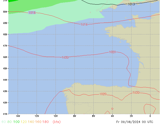 Fr 09.08.2024 00 UTC