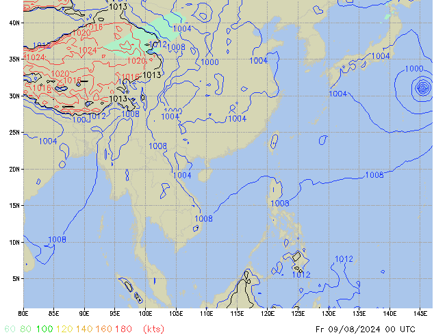 Fr 09.08.2024 00 UTC