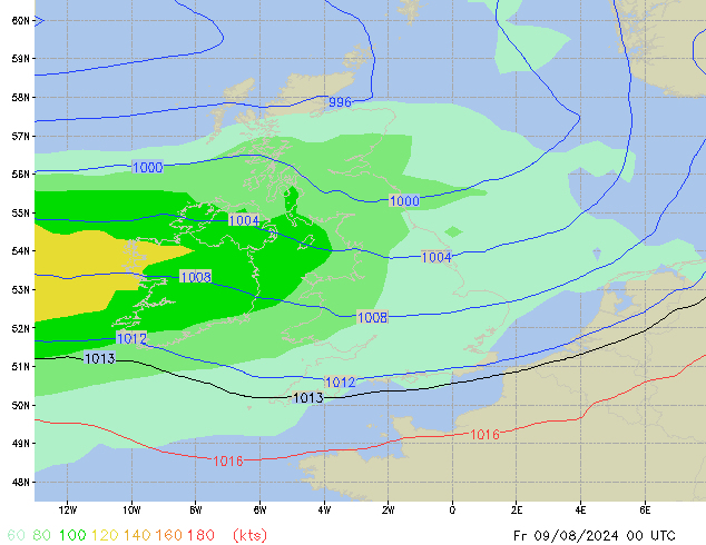 Fr 09.08.2024 00 UTC