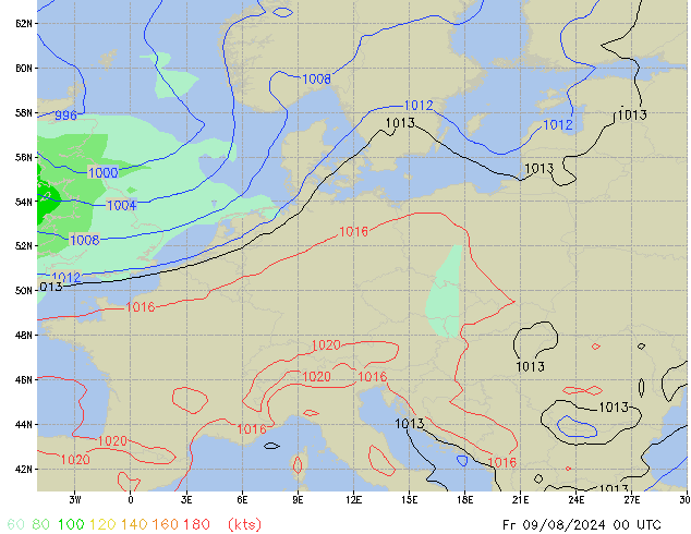 Fr 09.08.2024 00 UTC