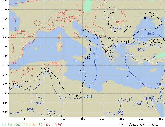 Fr 09.08.2024 00 UTC