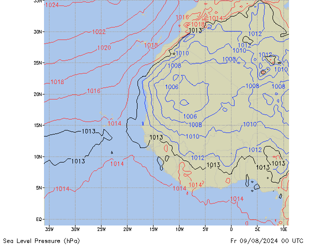 Fr 09.08.2024 00 UTC